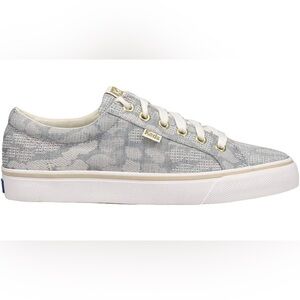 Keds Jump Kick Leo Leopard Chambray Sneakers